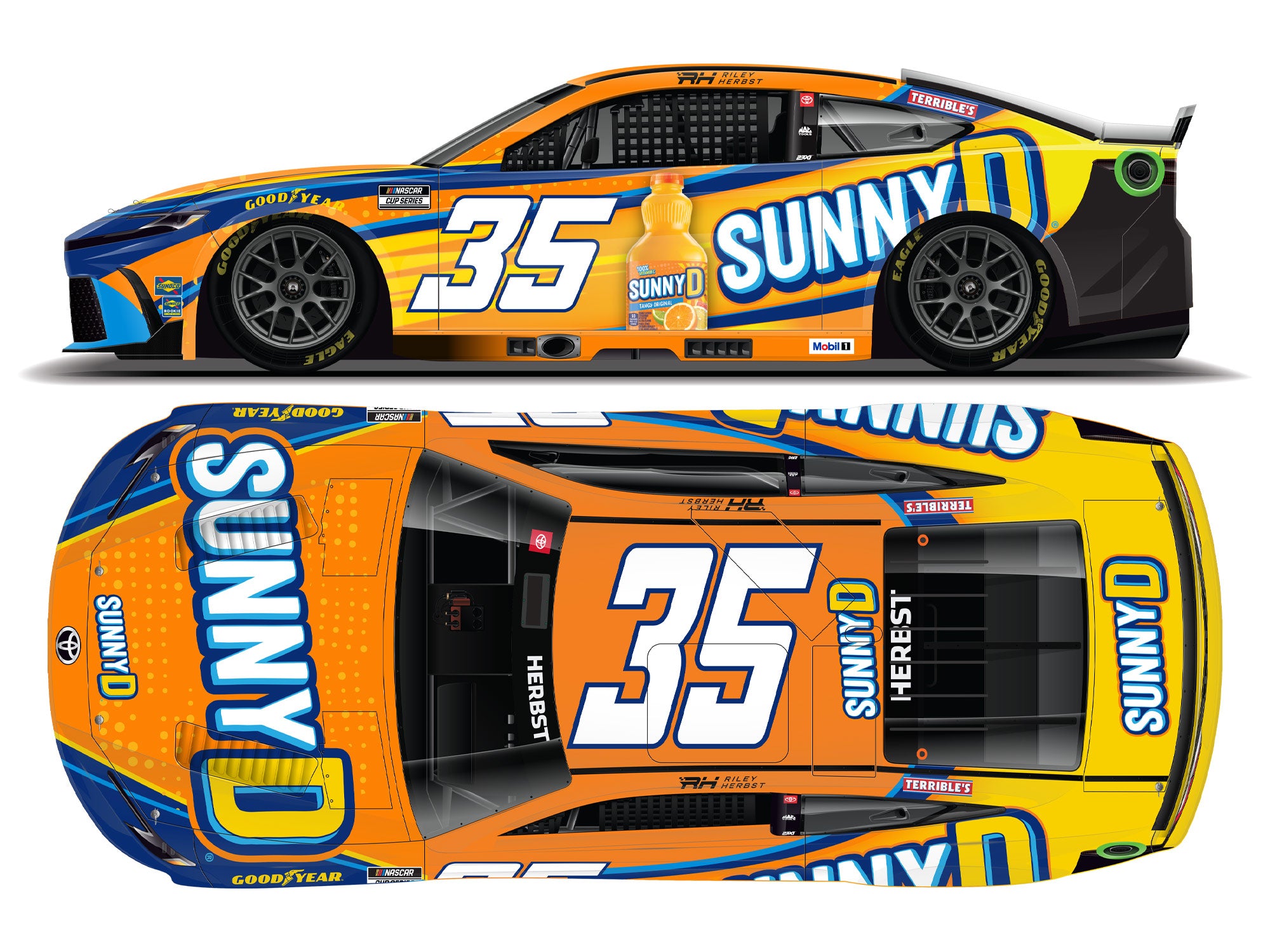 AUTOGRAPHED SUNNY D NO. 35 DIECAST 1:24 ELITE (PRE-ORDER)